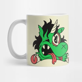 Cute Zombie Unicorn // Funny Halloween Animals Mug